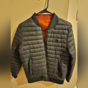 Boys reversible puffer jacket.